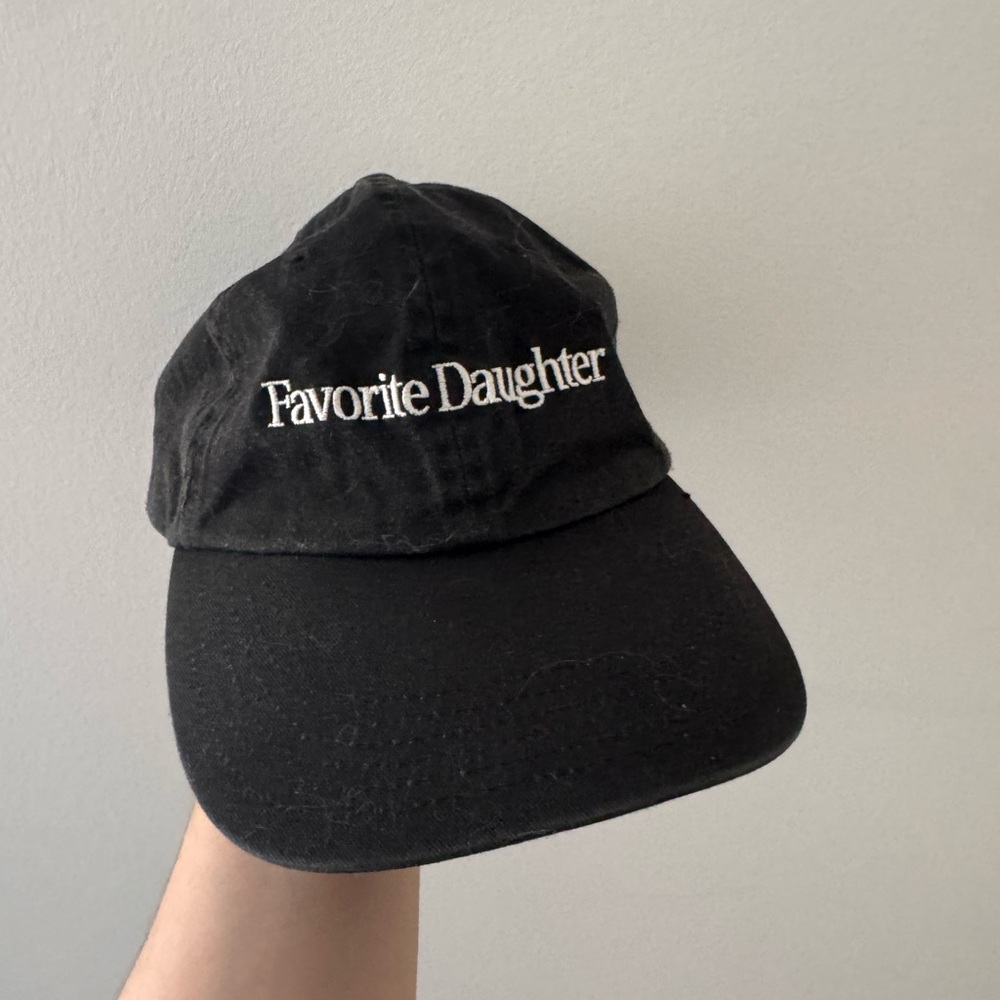 Washed Black Favorite Daughter Cap